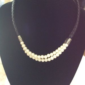 Brighton faux pearl necklace